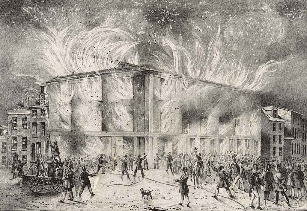 Pennsylvania Hall Fire (1838) •