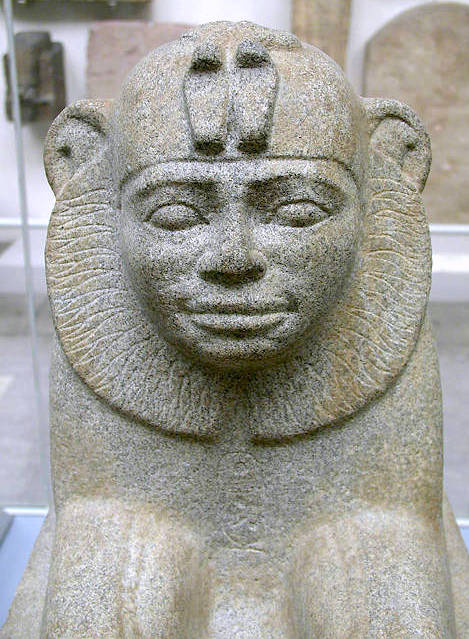 Statue of Egyptian Pharaoh