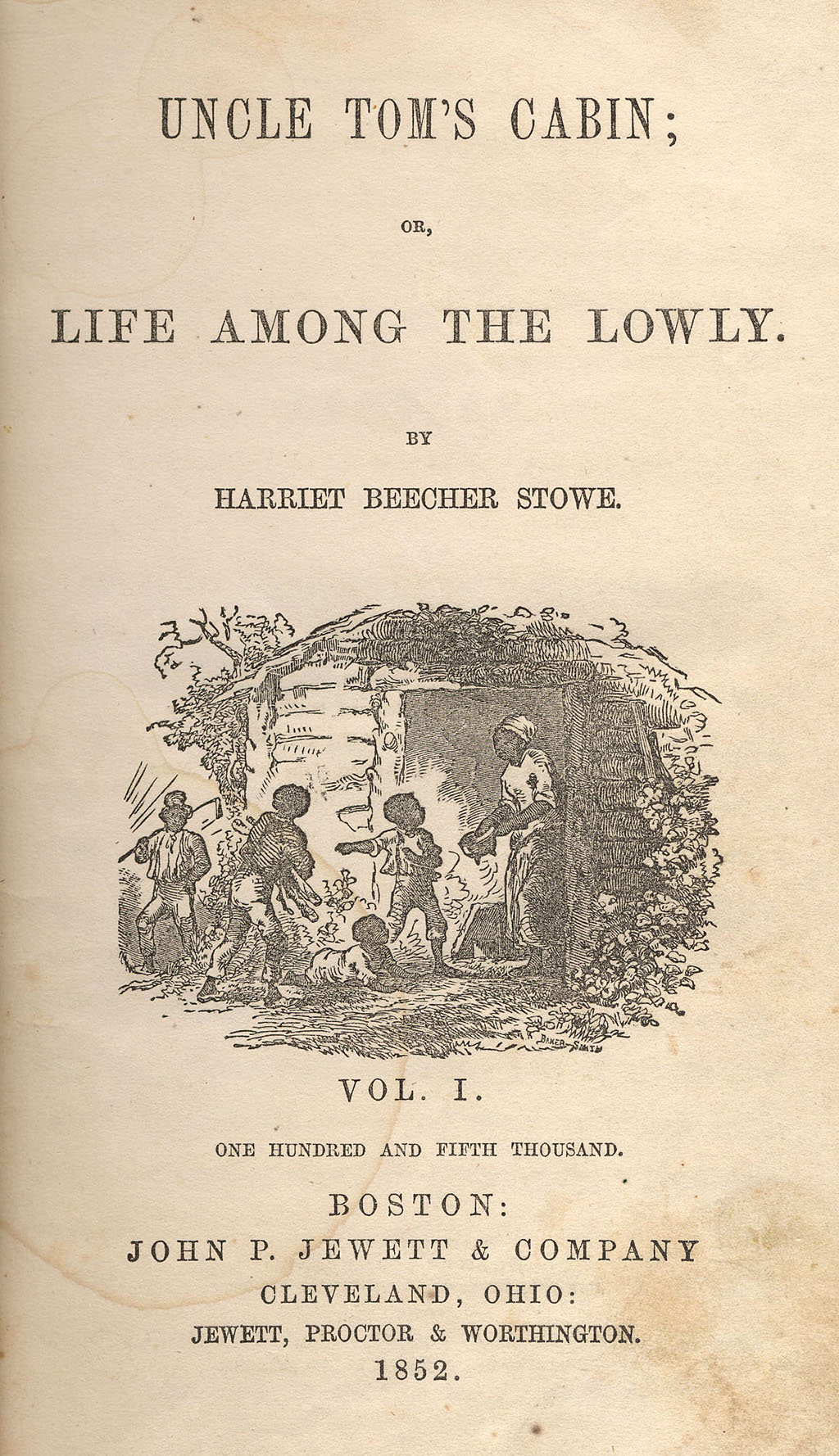 Uncle Tom's Cabin (1852) •