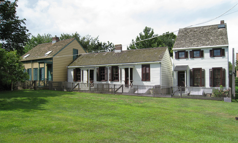 Hunterfly Road houses, Weeksville Heritage Center, New York, 2009